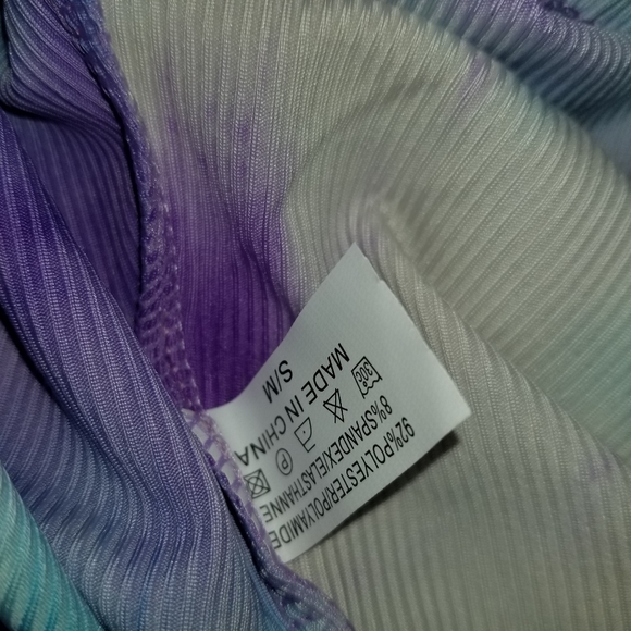 Womens Tie Dye Shorts Set. 2 peice - Picture 6 of 7